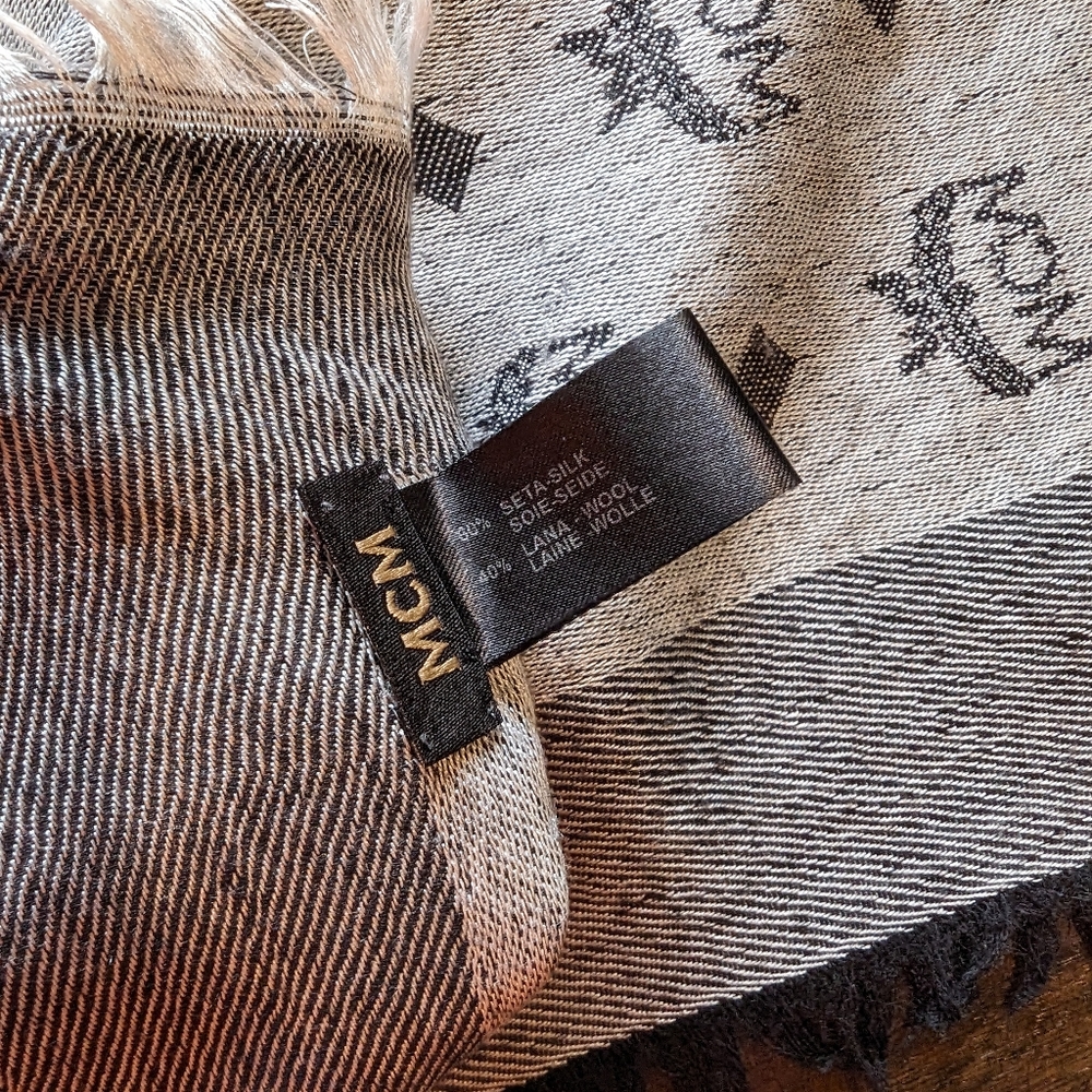 MCM shawl scarf - Picture 8 of 16